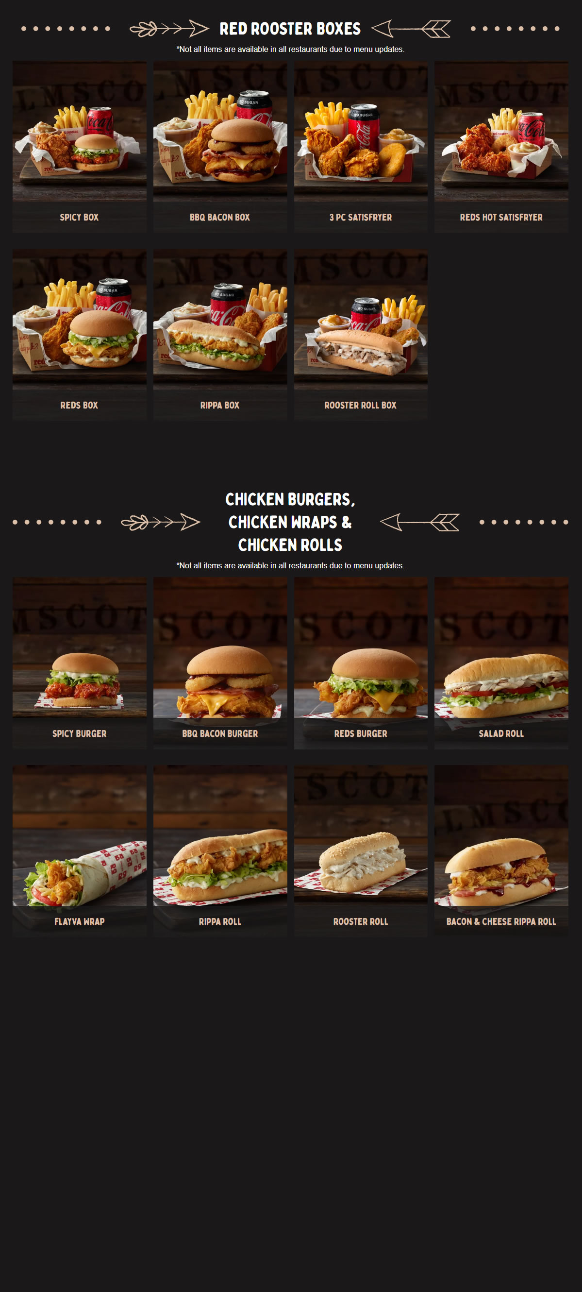 Red Rooster (Melville) Restaurant Menu - Takeout in Perth, Delivery ...